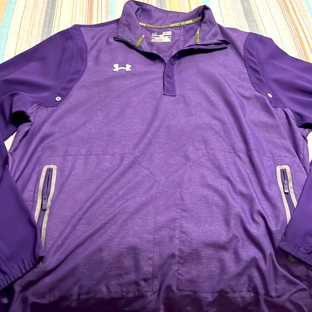 Under Armour purple pull over XL